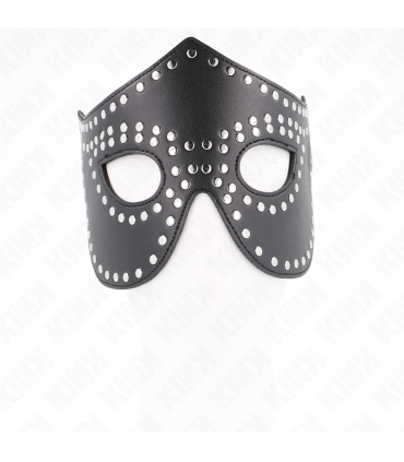 KINK MASCARA DE POLIPIEL CON REMACHES MODELO 2 30 x 12 CM