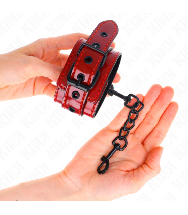 KINK MUNEQUERAS ROJO OSCURO 23 X 5 CM