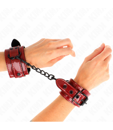 KINK MUNEQUERAS ROJO OSCURO 23 X 5 CM