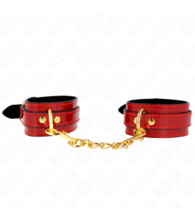 KINK MUNEQUERAS JOANNA ANGEL ROJO AJUSTABLE CON CADENA DORADO 165 26 CM X 4 CM