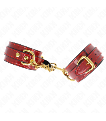 KINK MUNEQUERAS JOANNA ANGEL ROJO AJUSTABLE CON CADENA DORADO 165 26 CM X 4 CM