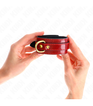 KINK MUNEQUERAS JOANNA ANGEL ROJO AJUSTABLE CON CADENA DORADO 165 26 CM X 4 CM