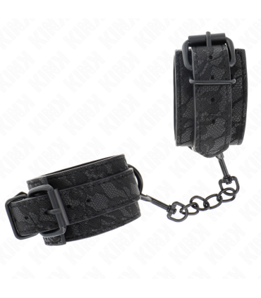 KINK MUNEQUERAS DE ENCAJE AJUSTABLE NEGRO 19 26 CM