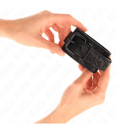 KINK MUNEQUERAS DE ENCAJE AJUSTABLE NEGRO 19 26 CM