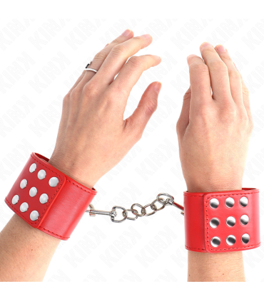 KINK MUNEQUERAS CON CIERRE A PRESION AJUSTABLE ROJO 19 24 CM X 55 CM