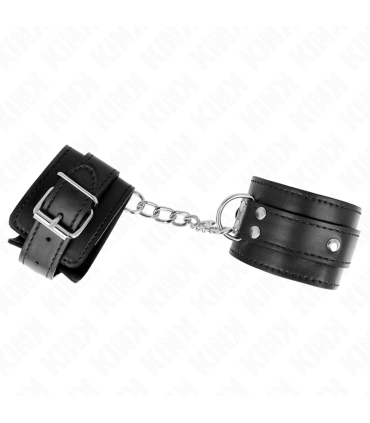 KINK MUNEQUERAS CON 3 ANILLAS EN D AJUSTABLE NEGRO 175 25 CM X 6 CM