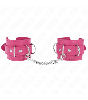 KINK MUNEQUERAS CON 3 ANILLAS EN D AJUSTABLE ROSA 175 25 CM X 6 CM