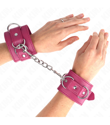 KINK MUNEQUERAS CON 3 ANILLAS EN D AJUSTABLE ROSA 175 25 CM X 6 CM