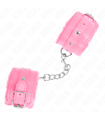 KINK MUNEQUERAS FORRADAS PREMIUM ROSA CON CORREA ROSA AJUSTABLE 17 29 CM X 6 CM