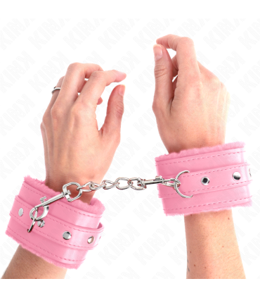 KINK MUNEQUERAS FORRADAS PREMIUM ROSA CON CORREA ROSA AJUSTABLE 17 29 CM X 6 CM