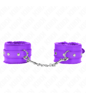 KINK MUNEQUERAS FORRADAS PREMIUM VIOLETA CON CORREA VIOLETA AJUSTABLE 17 29 CM X 6 CM