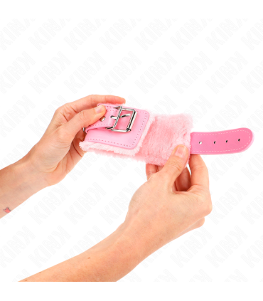 KINK MUNEQUERAS FORRADAS ROSA CON CORREA ROSA AJUSTABLE 20 29 CM X 55 CM