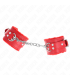 KINK MUNEQUERAS FORRADAS ROJO CON CORREA ROJO AJUSTABLE 20 29 CM X 55 CM