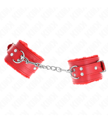KINK MUNEQUERAS FORRADAS ROJO CON CORREA ROJO AJUSTABLE 20 29 CM X 55 CM