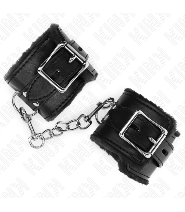 KINK MUNEQUERAS FORRADAS NEGRO CON CORREA NEGRO AJUSTABLE 20 29 CM X 55 CM