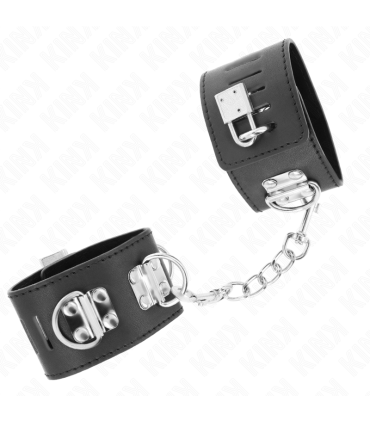 KINK MUNEQUERAS MULTIPOSICION CON CIERRE CANDADO NEGRO AJUSTABLE 16 23 CM X 55 CM