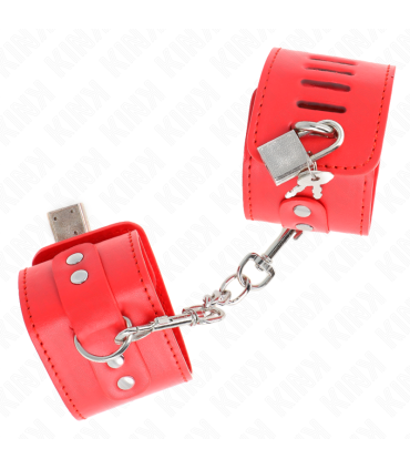 KINK MUNEQUERAS CON CIERRE CANDADO ROJO AJUSTABLE 16 23 CM X 55 CM