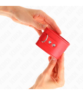 KINK MUNEQUERAS CON CIERRE CANDADO ROJO AJUSTABLE 16 23 CM X 55 CM