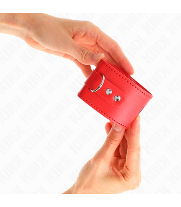 KINK MUNEQUERAS CON CIERRE CANDADO ROJO AJUSTABLE 16 23 CM X 55 CM