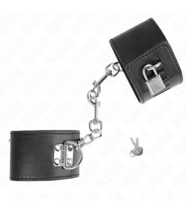 KINK MUNEQUERAS CON CIERRE CANDADO NEGRO AJUSTABLE 16 23 CM X 55 CM