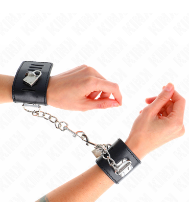 KINK MUNEQUERAS CON CIERRE CANDADO NEGRO AJUSTABLE 16 23 CM X 55 CM