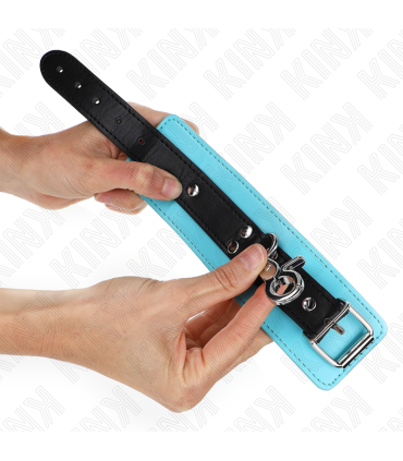 KINK MUNEQUERAS CON CIERRE PREMIUM NEGRO AZUL AJUSTABLE 21 28 CM X 55 CM