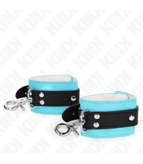 KINK MUNEQUERAS CON CIERRE PREMIUM NEGRO AZUL AJUSTABLE 21 28 CM X 55 CM