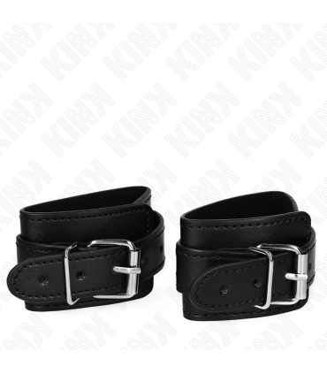 KINK MUNEQUERAS ESTILO MAZMORRA CON CERRADURA NEGRO AJUSTABLE 21 28 CM X 55 CM