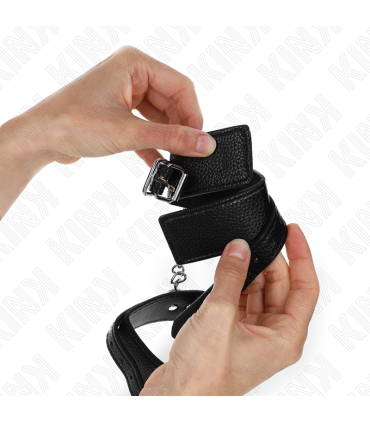 KINK MUNEQUERAS ESTILO SERPIENTE NEGRO AJUSTABLE 20 28 CM X 54 CM