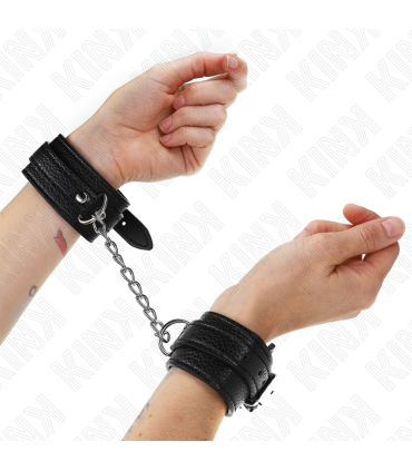 KINK MUNEQUERAS ESTILO SERPIENTE NEGRO AJUSTABLE 20 28 CM X 54 CM