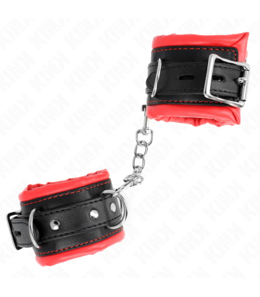 KINK MUNEQUERAS ESTILO HEAVY FORRO ROJO AJUSTABLE 20 30 CM X 6 CM