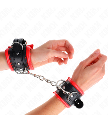 KINK MUNEQUERAS ESTILO HEAVY FORRO ROJO AJUSTABLE 20 30 CM X 6 CM