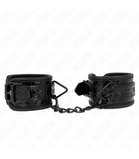 KINK MUNEQUERAS CON PATRON DE DIAMANTES NEGRO AJUSTABLE 17 26 CM X 55 CM