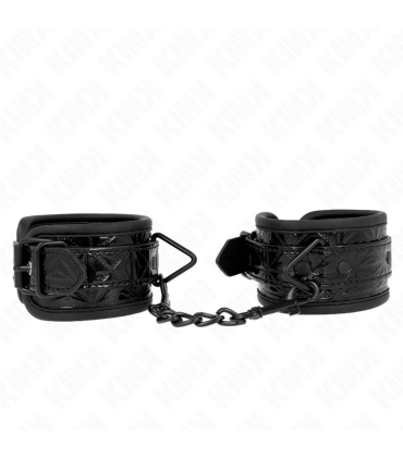 KINK MUNEQUERAS CON PATRON DE DIAMANTES NEGRO AJUSTABLE 17 26 CM X 55 CM