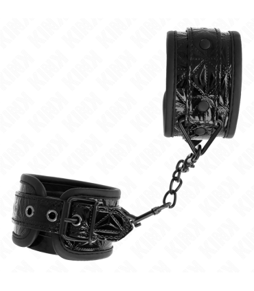 KINK MUNEQUERAS CON PATRON DE DIAMANTES NEGRO AJUSTABLE 17 26 CM X 55 CM