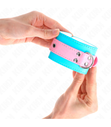 KINK MUNEQUERAS CHIC AZUL ROSA AJUSTABLE 16 28 CM X 5 CM