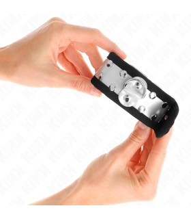 KINK MUNEQUERAS FINAS NEGRO PLATEADO 30 X 4 CM