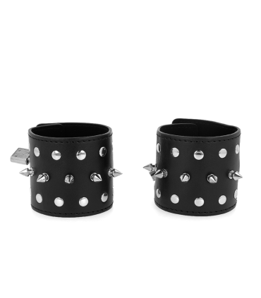 KINK MUNEQUERAS ESTILO PUNK CON PINCHOS 25 X 6 CM