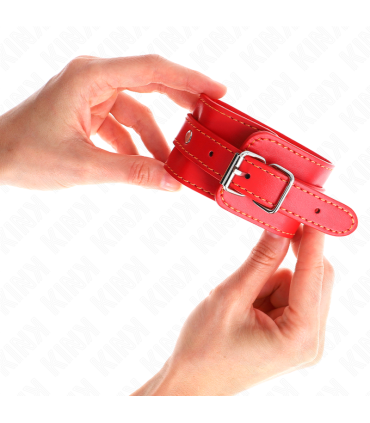 KINK MUNEQUERAS FINAS ROJO AJUSTABLE 21 33 CM