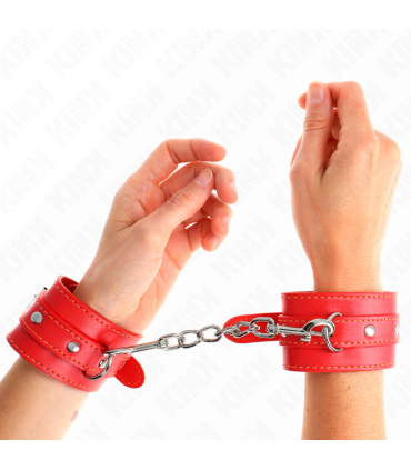 KINK MUNEQUERAS FINAS ROJO AJUSTABLE 21 33 CM