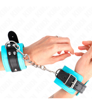 KINK MUNEQUERAS CON GANCHO FORRO AZUL AJUSTABLE 20 28 CM X 55 CM