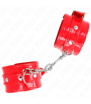 KINK MUNEQUERAS CON TACHUELAS ROJO AJUSTABLE 23 33 CM
