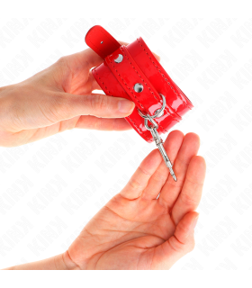 KINK MUNEQUERAS CON TACHUELAS ROJO AJUSTABLE 23 33 CM