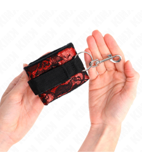 KINK MUNEQUERAS DISENO ESCANDALO ROJO NEGRO