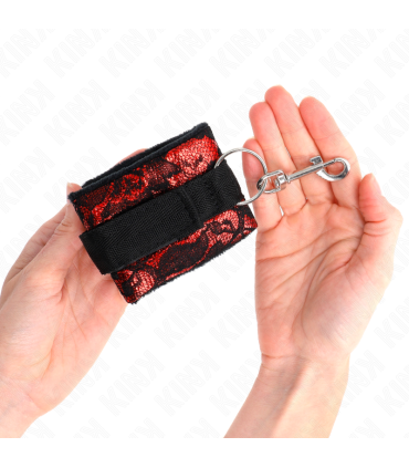 KINK MUNEQUERAS DISENO ESCANDALO ROJO NEGRO