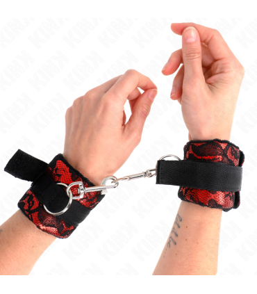 KINK MUNEQUERAS DISENO ESCANDALO ROJO NEGRO