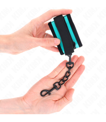 KINK MUNEQUERAS NEGRO AZUL AJUSTABLE 18 32 CM X 5 CM