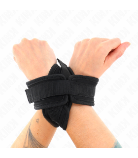 KINK MUNEQUERAS CRUZADA NEGRO 34 X 55 CM