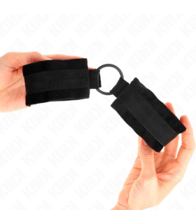KINK MUNEQUERAS 25 CM PARA PRINCIPIANTES CON ANILLA 4 CM NEGRO AJUSTABLE 15 25 CM