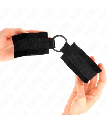 KINK MUNEQUERAS 25 CM PARA PRINCIPIANTES CON ANILLA 4 CM NEGRO AJUSTABLE 15 25 CM